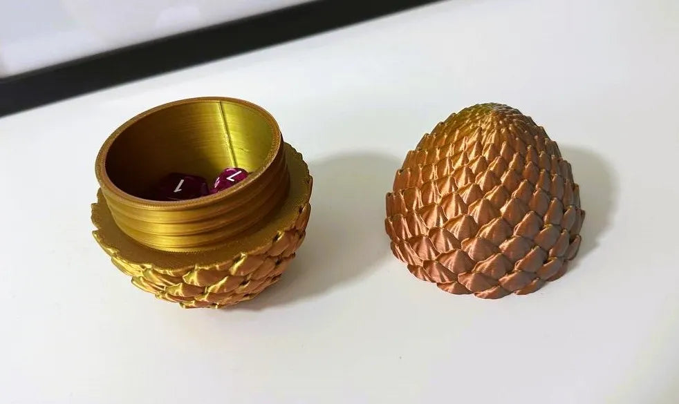 Twisting Dragon Egg Dice Holder