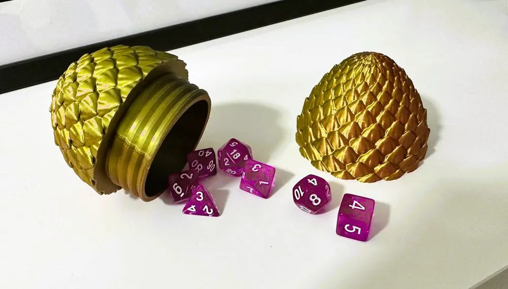 Twisting Dragon Egg Dice Holder
