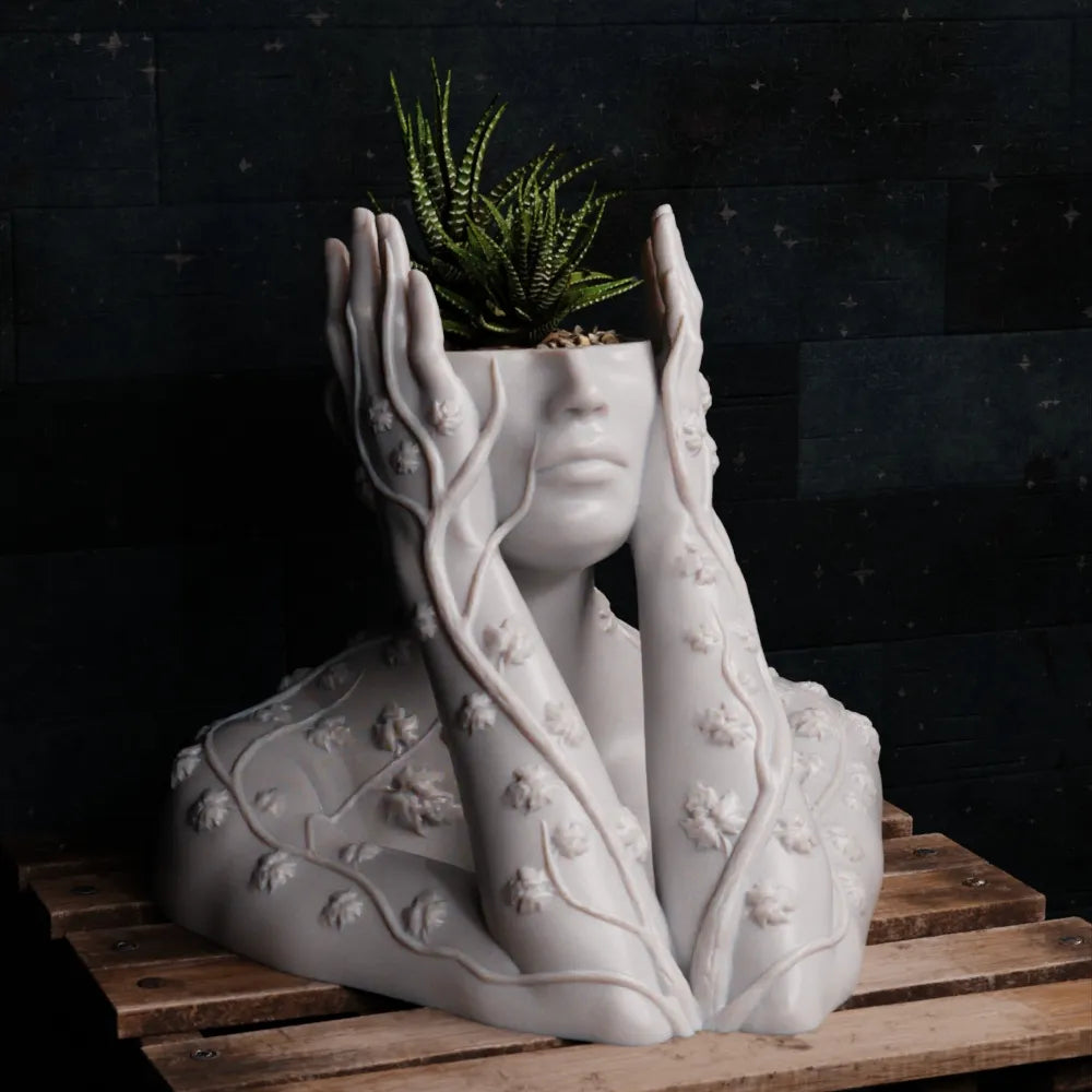 Ivy Woman Planter