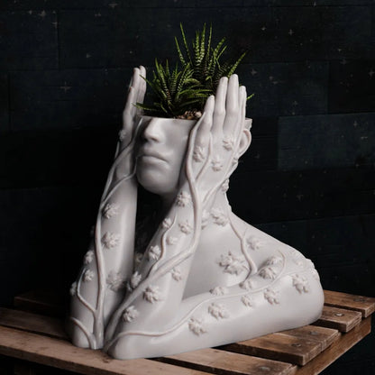Ivy Woman Planter