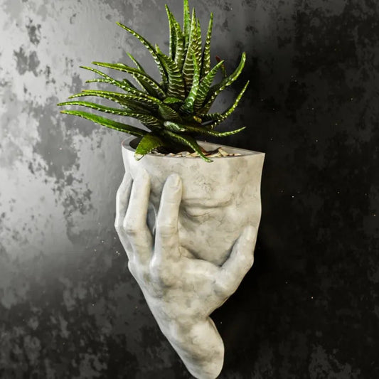 Exasperated Woman Wall Planter