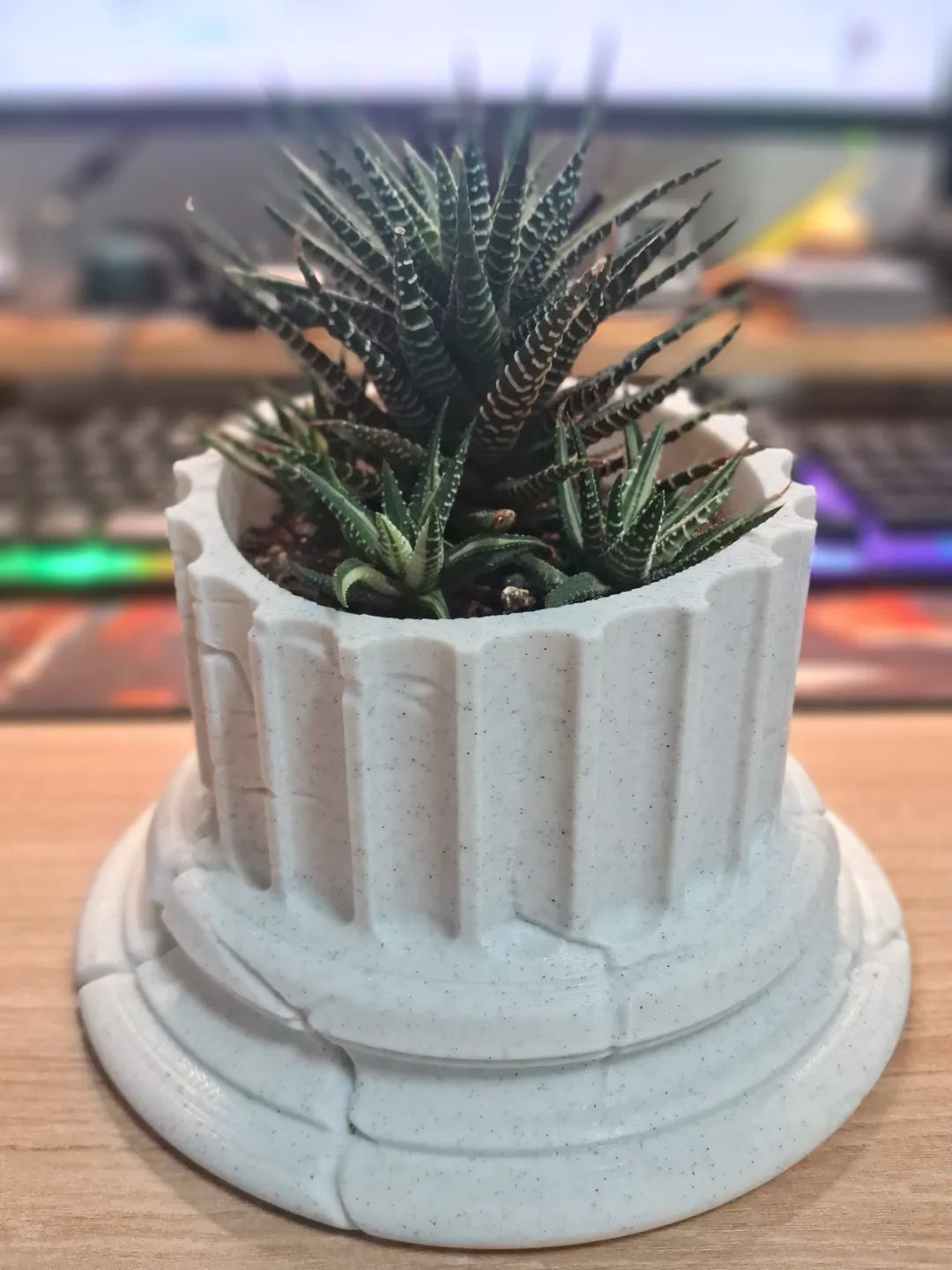 Greek Pillar Planter