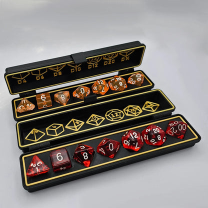 Custom Dice Case with Dice Guide