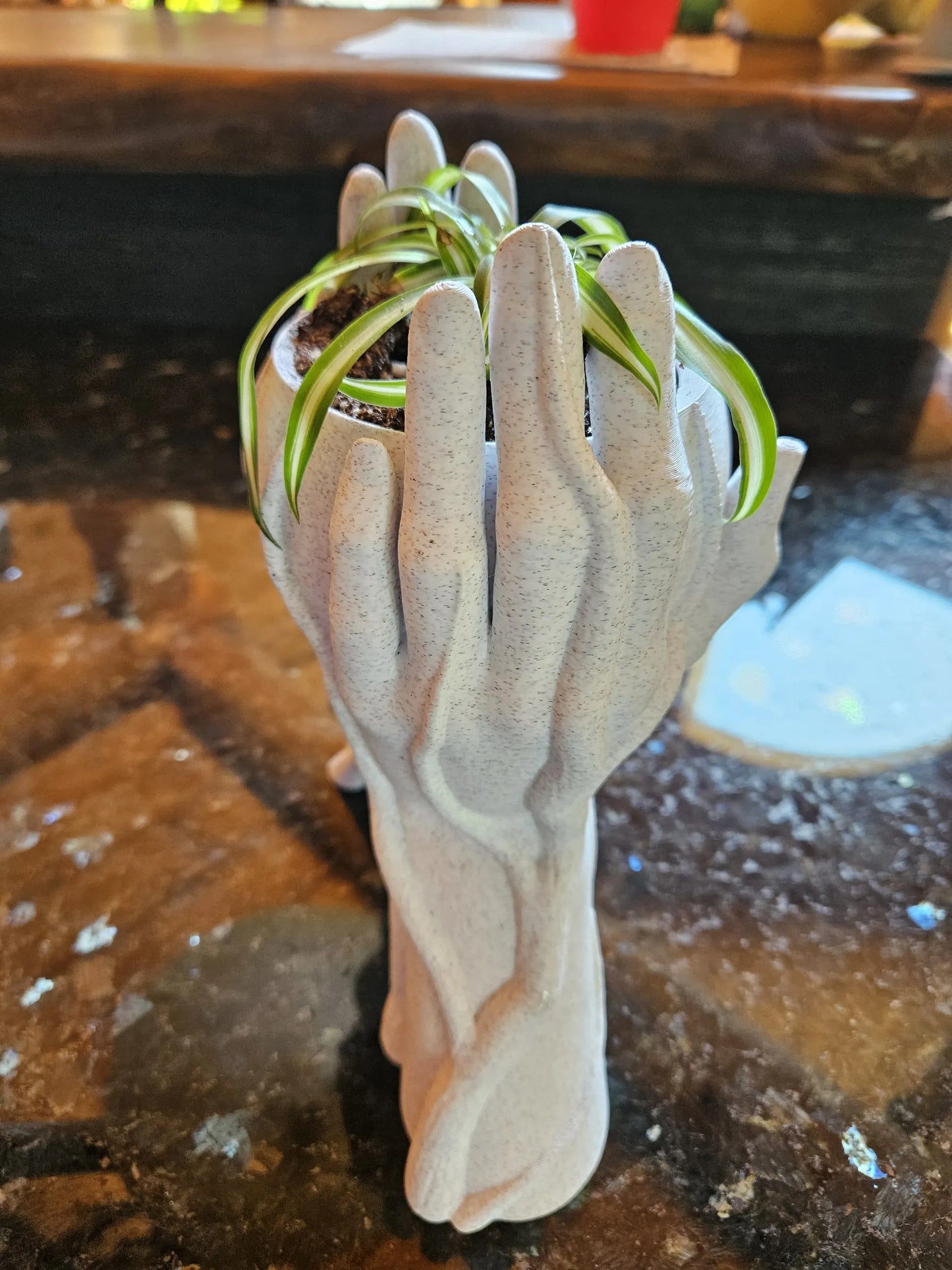Hands with Roots Planter
