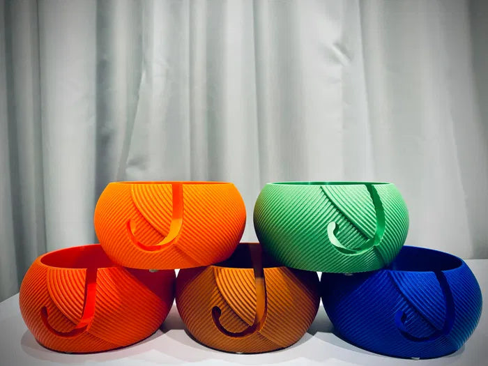 Pull the Strings Yarn Bowl and Hook Case