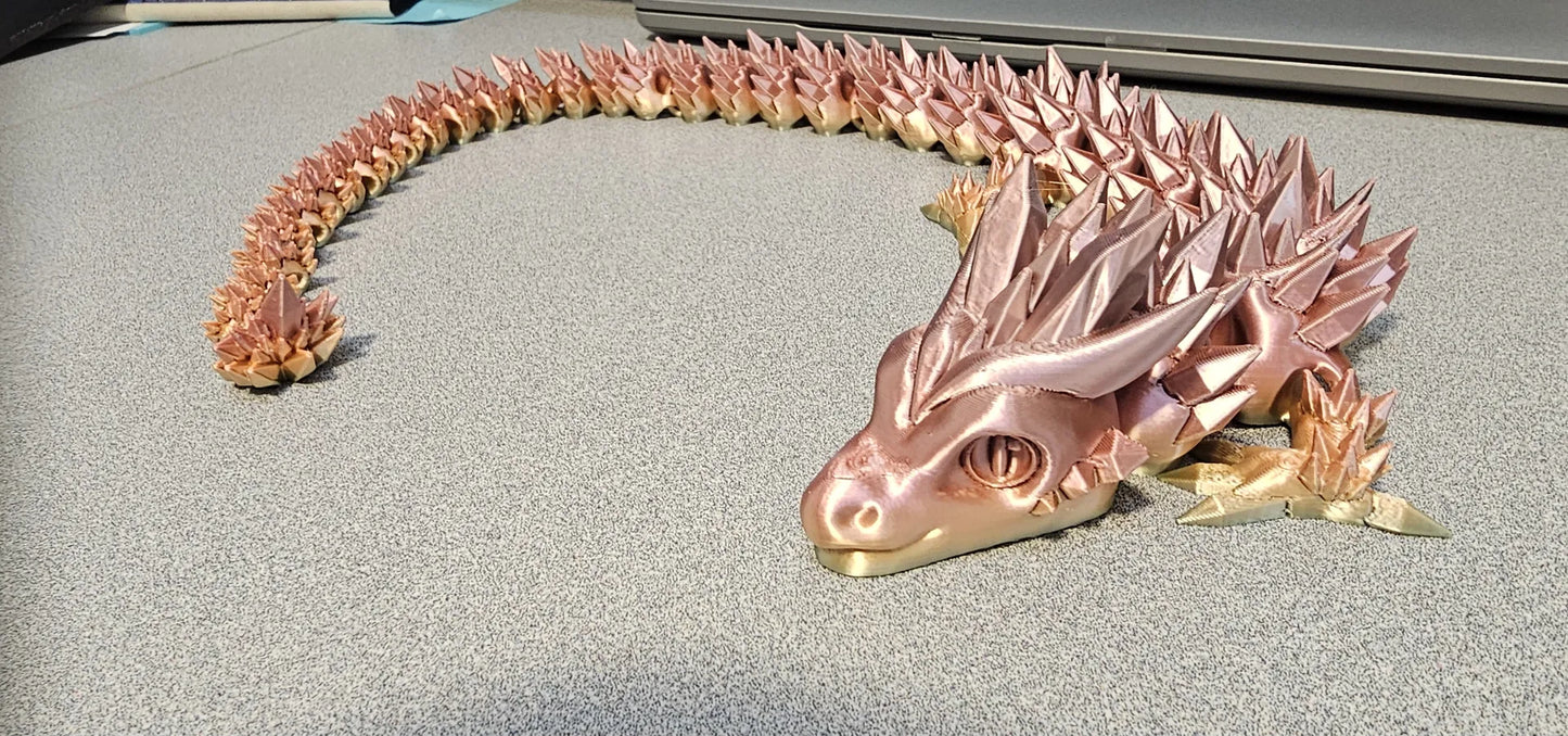 Introducing the Majestic 16" Crystal Dragon