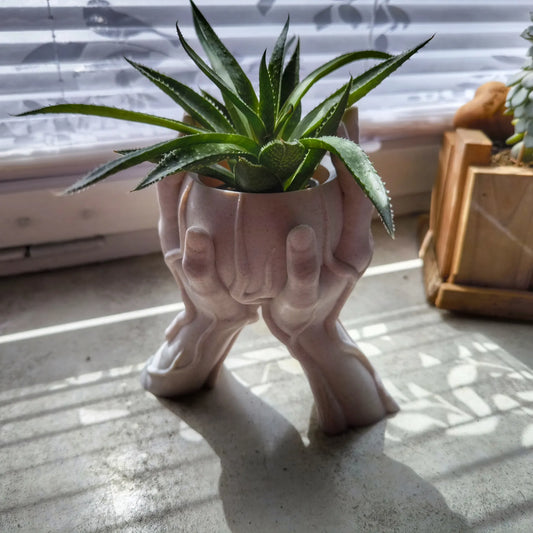 Hands with Roots Planter