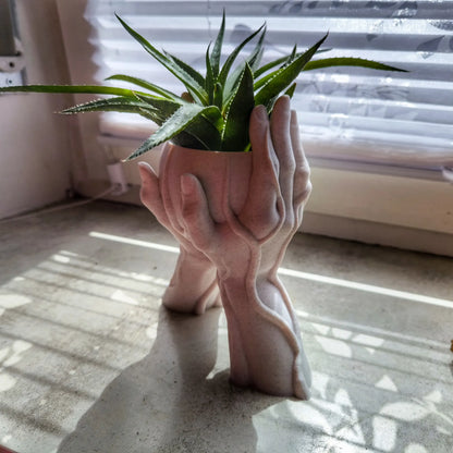 Hands with Roots Planter