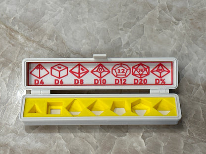 Custom Dice Case with Dice Guide