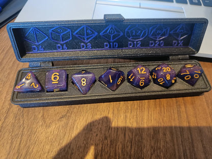 Custom Dice Case with Dice Guide