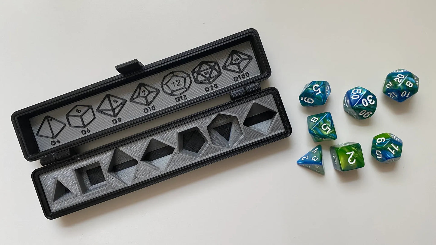Custom Dice Case with Dice Guide