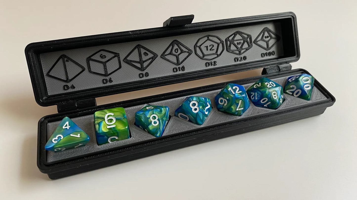 Custom Dice Case with Dice Guide