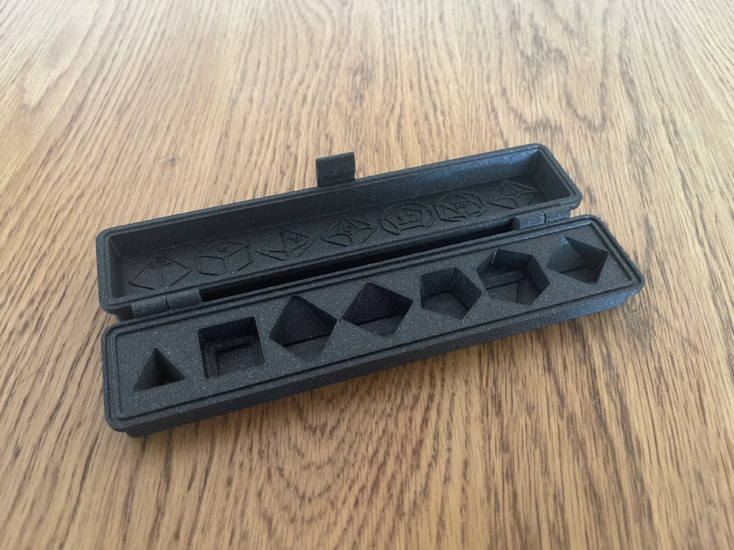 Custom Dice Case with Dice Guide