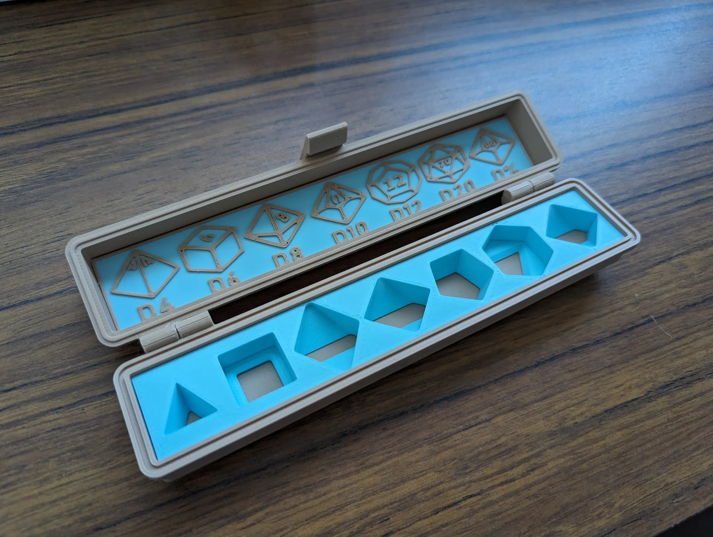 Custom Dice Case with Dice Guide