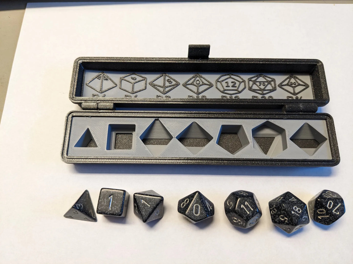 Custom Dice Case with Dice Guide