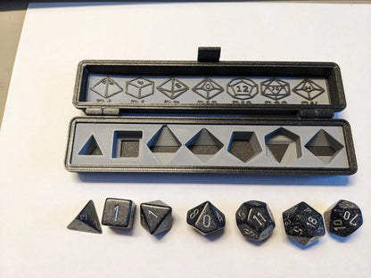 Custom Dice Case with Dice Guide